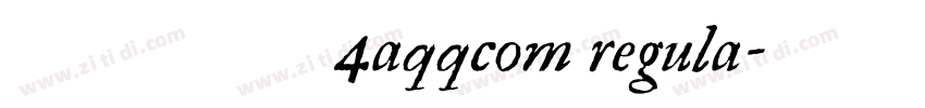黄引齐宋圆4aqqcom regula字体转换